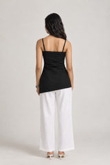 Zivara Asymmetric Strap Kurti