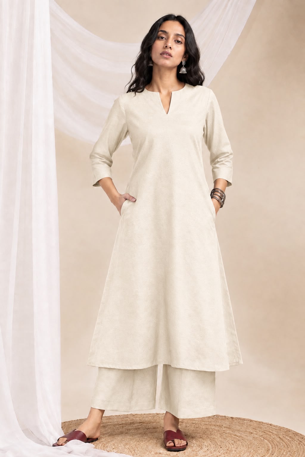 Anaya Grace Flared Kurta Set