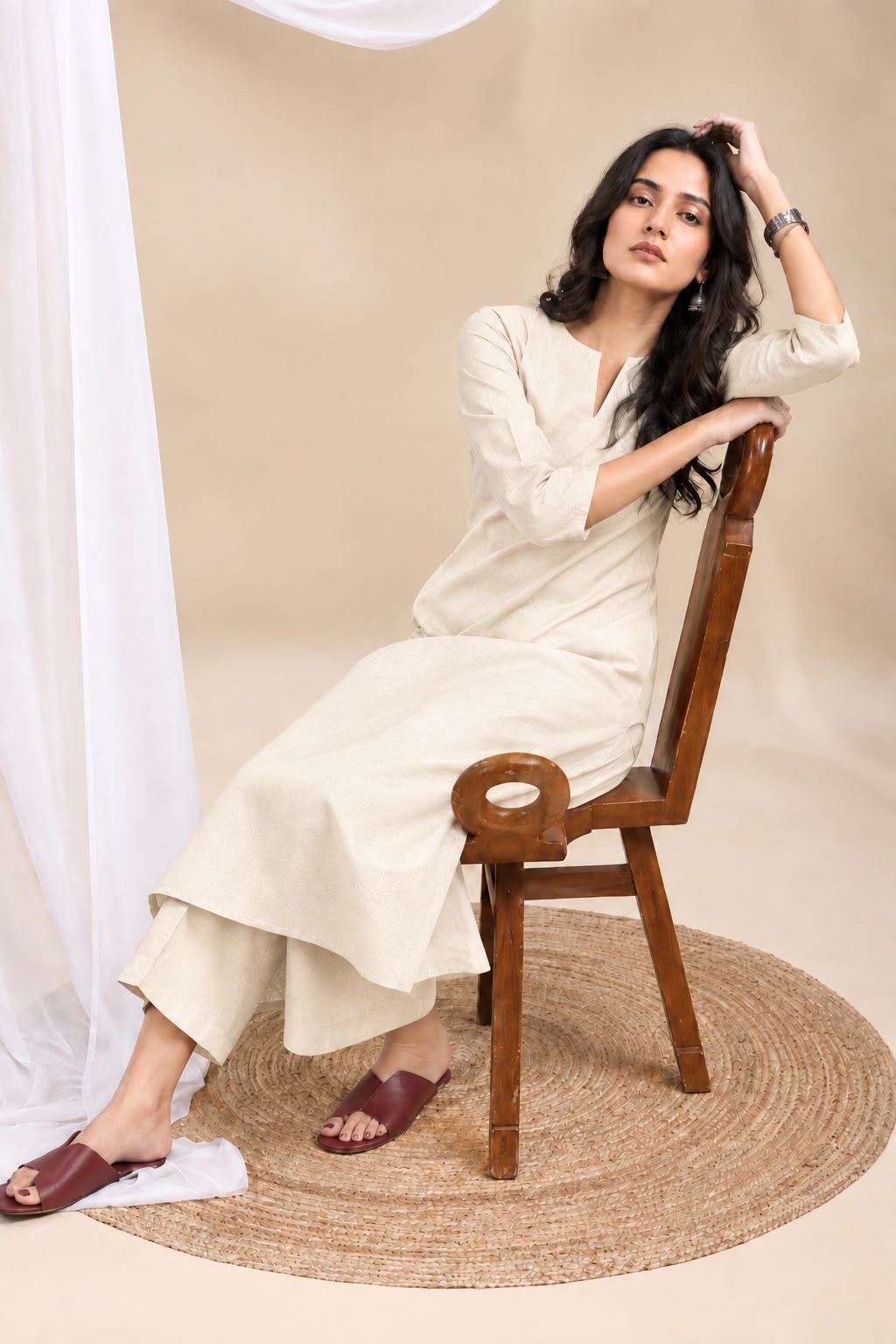 Anaya Grace Flared Kurta Set