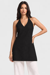 Zoya Tie-Back Halter Kurti