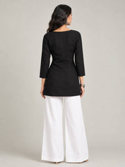 Meher Deep V-Neck Sleeved Kurti